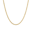 10K Hollow Yellow Gold ROPE Chain | Diamond Cut ROPE Chain | Italian Fashions