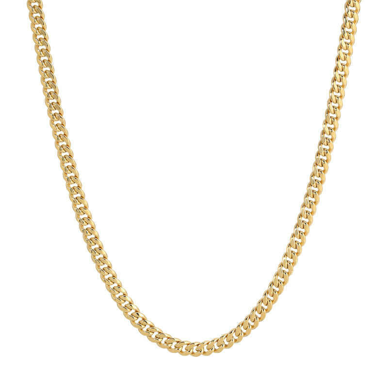 Chunky Cuban chain necklace | Diamond Cut MIAMI CUBAN Chain Necklace | Italian Fashions