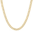 Diamond Cut Curb CUBAN Chain Necklace | Italian Fashions 10K REAL Gold
