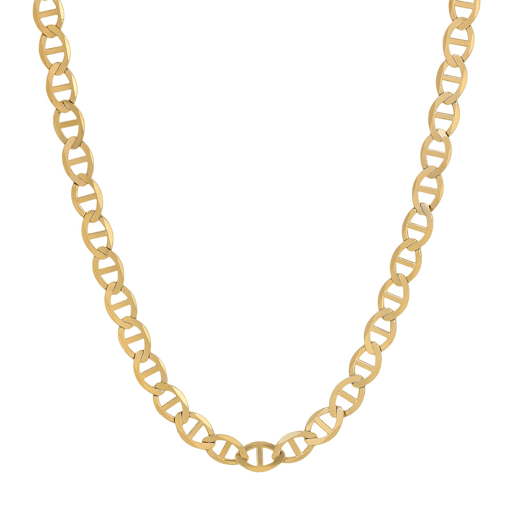 10K Solid Yellow 2mm-6mm Chain Necklaces | 10K Gold Mariner Chain Necklace | Italian Fashions