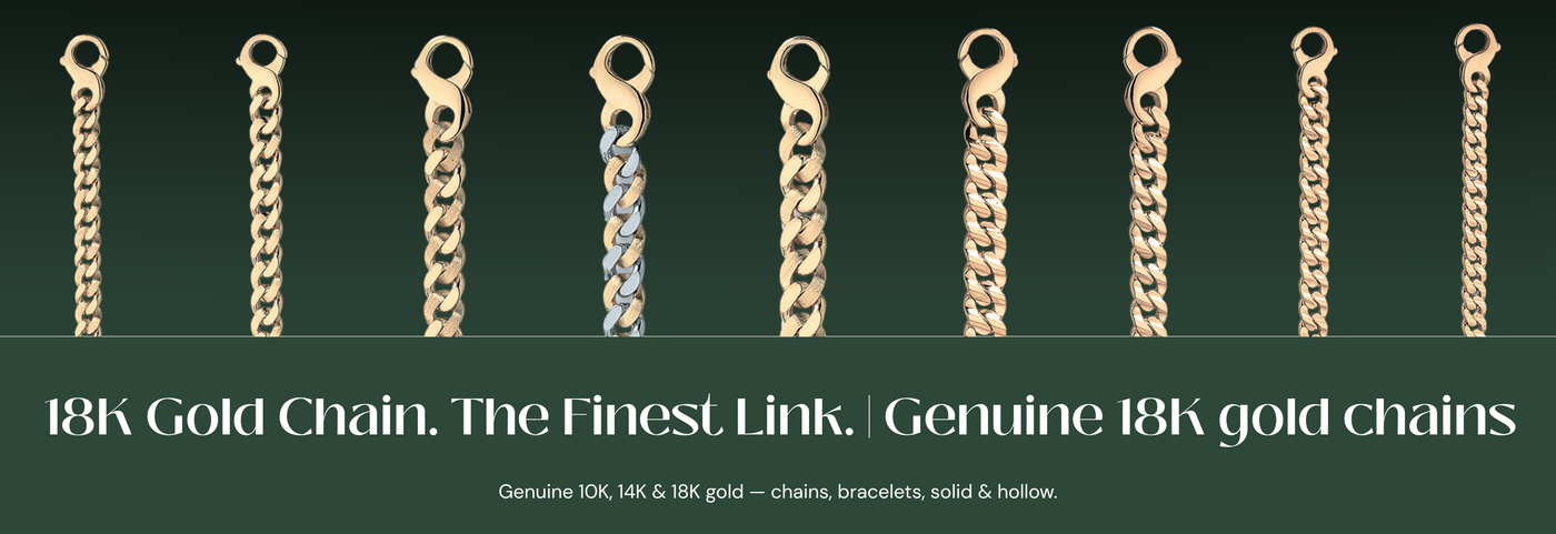 Italian handmade gold chain & bracelet