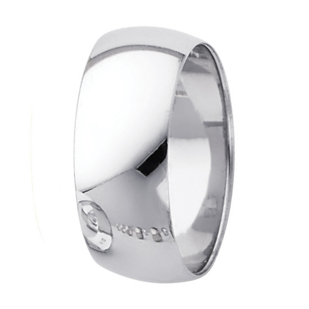 14K Real Yellow Gold 1.5mm-6.0mm Plain Regular Fit Wedding Band