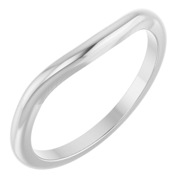 14K Gold Elongated Cushion Claw-Prong Three-Stone Natural Diamond Matching Band - White Gold