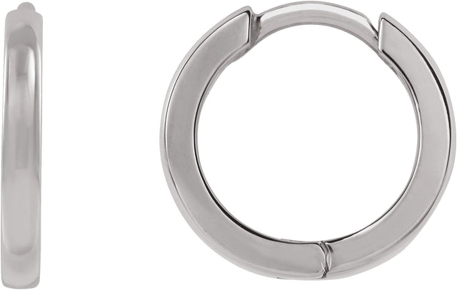 18K Gold Hoop Earrings