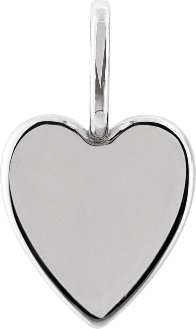 Platinum Family is Forever Heart Pendant