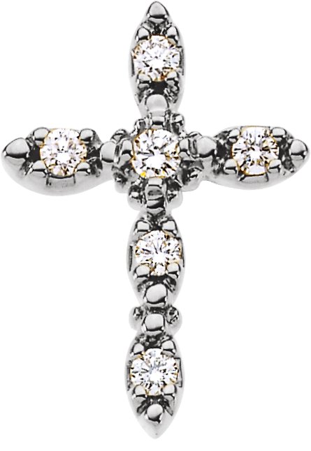 14K Gold Cross Pendant