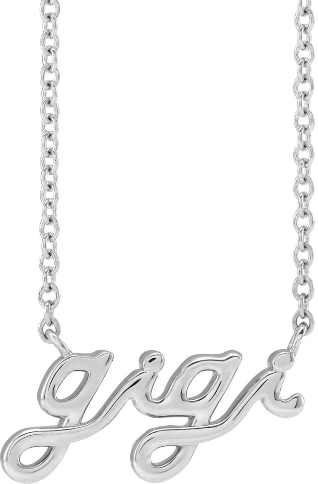 Platinum Gigi Necklace