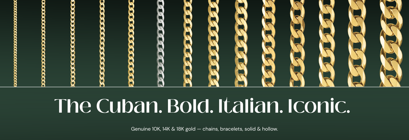 Italian gold Cuban chain