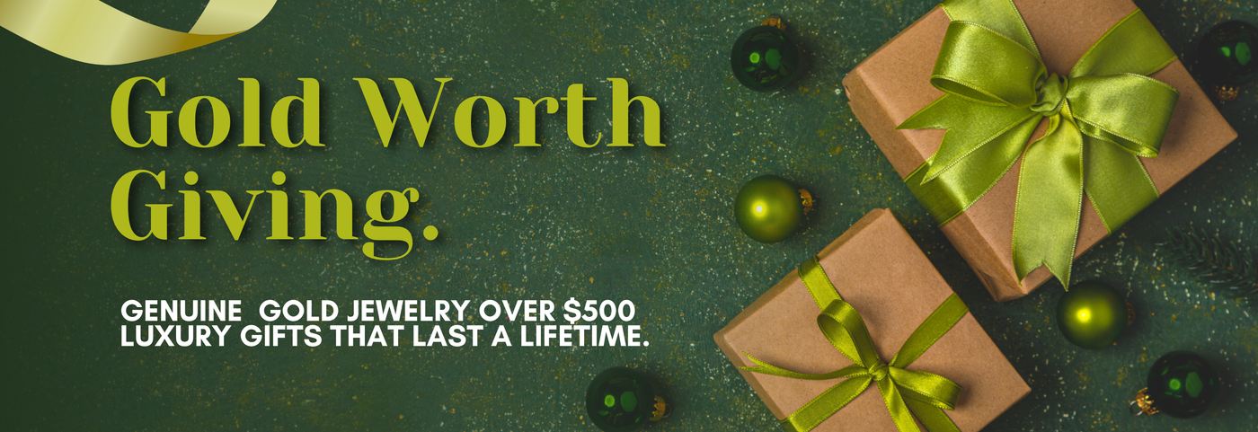 Italian gold jewelry gifts over $500