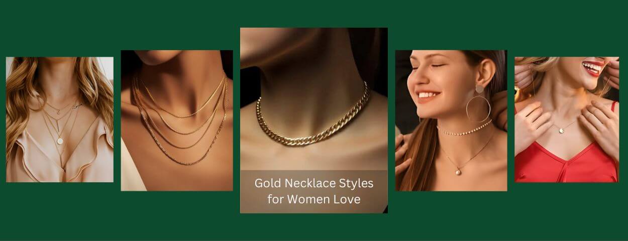 5 Gold Necklace Styles for Women Love Black Friday Special Deal - Italian Fashions