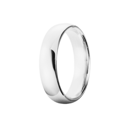 10K White Gold Bands