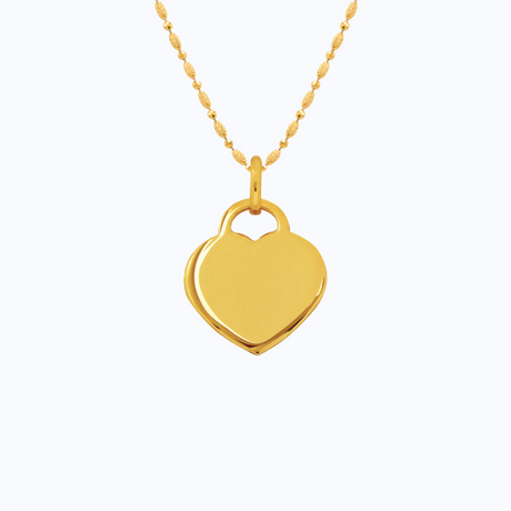 Hearts Gold Pendant