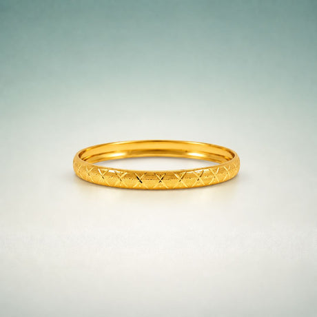 Solid Gold Bangle