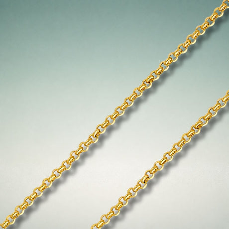 Italian 10K and 14K gold chain necklaces for women in classic and statement styles