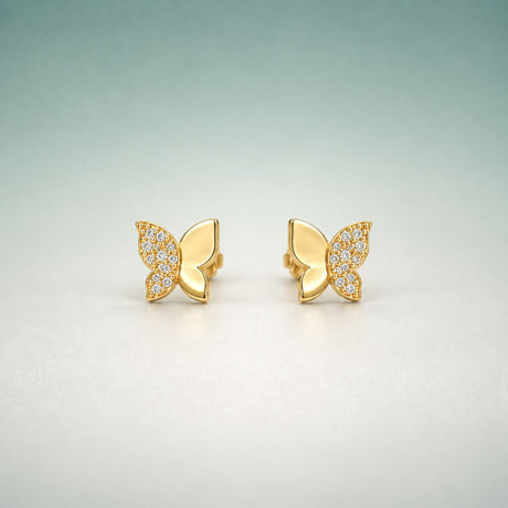 Gold Studs Earrings