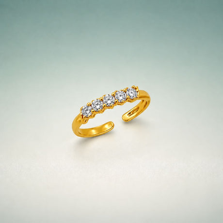 Gold Toe Rings