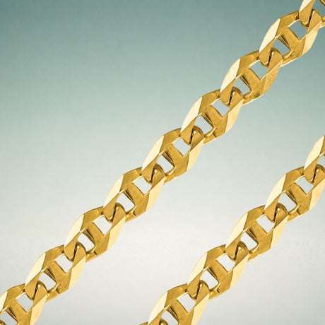 Yellow gold Gucci link chain
