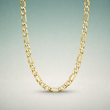 Italian 10K, 14K, and 18K gold chains and bracelets for men