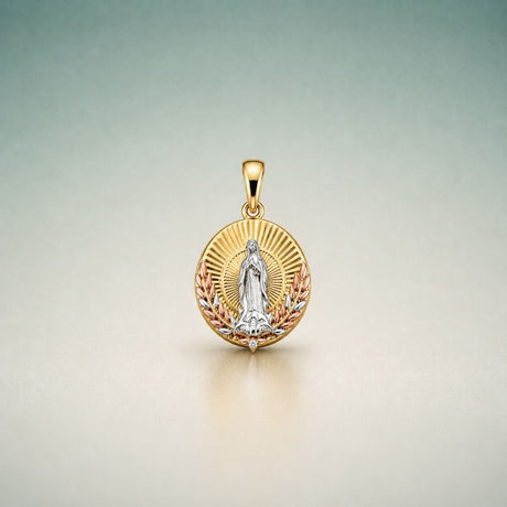 Virgen de Guadalupe Gold Jewelry