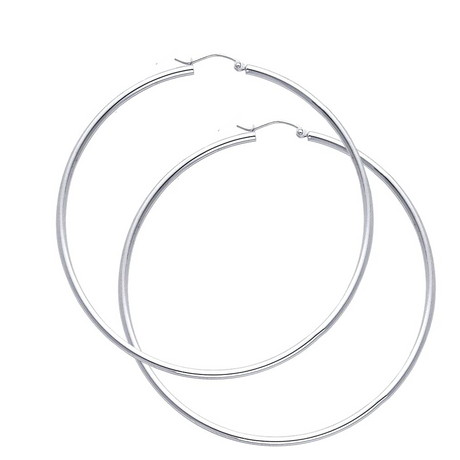 10K White Gold earrings