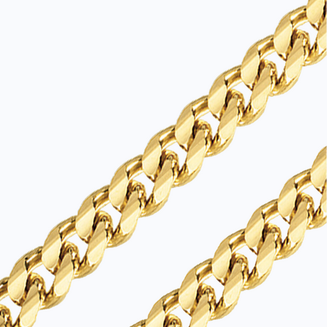 14K Yellow Cuban
