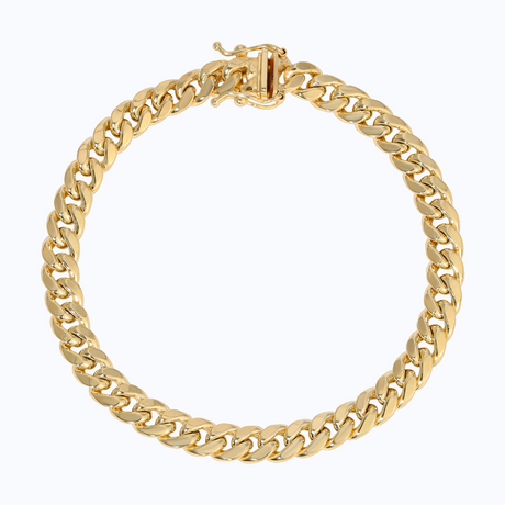 Hollow Miami Cuban Bracelets