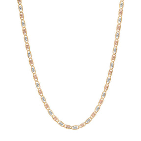 Diamond Cut Valentino Chain | 10K REAL Solid Gold Necklaces | Italian Fashions 