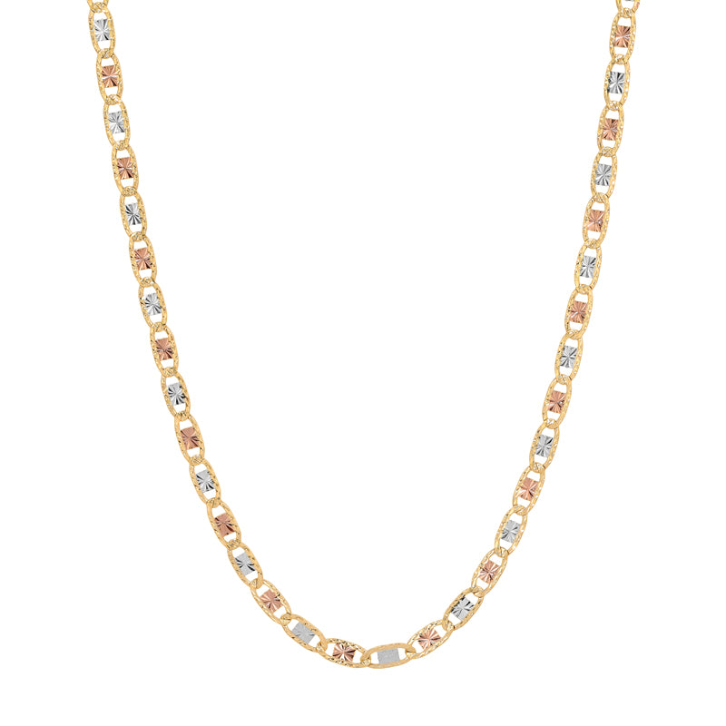 1.5mm-6.30mm Diamond Cut Valentino Chain | Italian Fashions Gold Jewelry