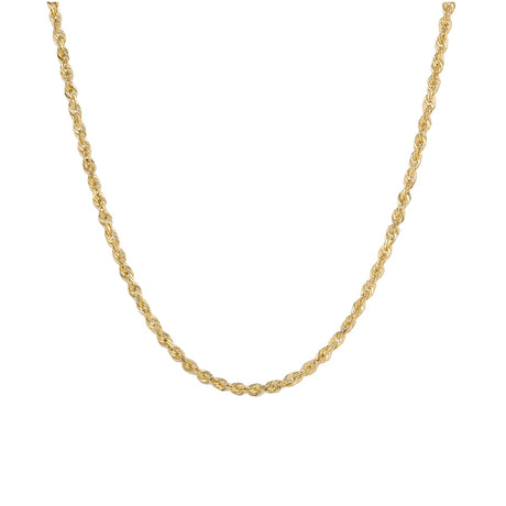 14K gold rope chain for men | A timeless design for the modern man | Italian Fashions