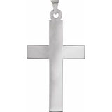 14K Gold Cross Necklace or Pendant – 18x12mm
