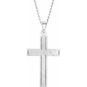 14K Gold Cross Necklace or Pendant III