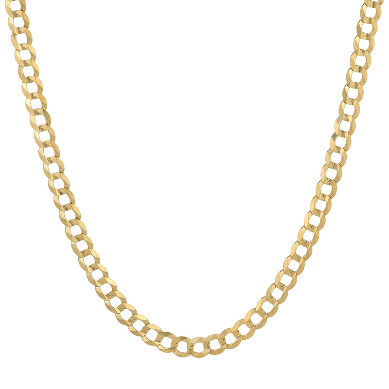 Diamond Cut Curb CUBAN Chain | Italian Fashions Jewelry