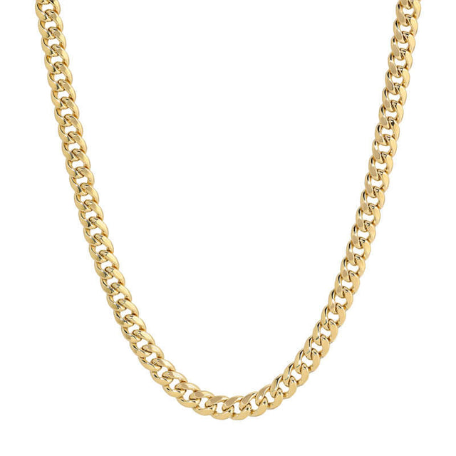 Exclusive Diamond Cut MIAMI CUBAN Gold Chain Necklace  | 10K REAL Yellow Gold Chain | Italian Fashions