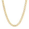 10K Solid Yellow 2mm-6mm Chain Necklaces | 10K Gold Mariner Chain Necklace | Italian Fashions
