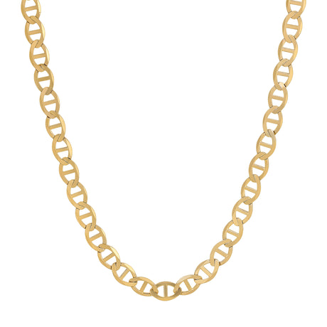 10K Solid Yellow 2mm-6mm Chain Necklaces | 10K Gold Mariner Chain Necklace | Italian Fashions