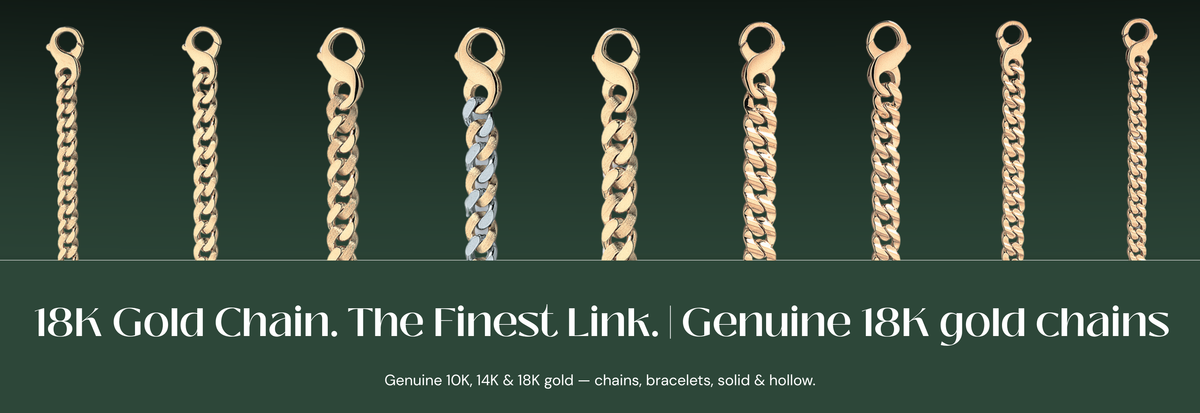 Handmade Italian 18K Gold Chains & Bracelets | ItalianFashions ...