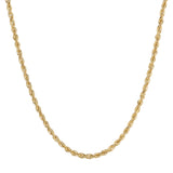 14K Hollow Yellow Real Gold Chains for Women | Italian Fashions 