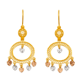 Brincos Lustre em Ouro Amarelo 14K