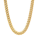 14K gold Miami Cuban chain | Mens 14k Gold Chain Necklace | Italian Fashions