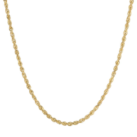 10K Hollow Yellow 1.50mm-6.00mm Gold Chains for Men | Italian Fashions