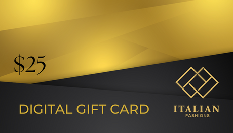 $25 Digital Gift Card for Purchasing Gold at Italian Fashions