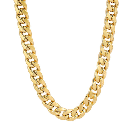 Italian Fashions | Exclusive Diamond Cut MIAMI CUBAN Chain Necklace | Italian Fashions