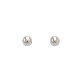 14K Yellow or White Gold  2mm- 8mm Ball Stud Earrings for Kids