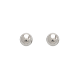 14K Yellow or White Gold  2mm- 8mm Ball Stud Earrings for Kids