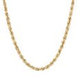 Italian Fashions Yellow Gold Rope Chain | 10K REAL Gold Hollow Design