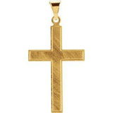 14K Gold Cross Necklace or Pendant III