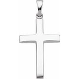 10K Gold Cross Necklace or Pendant – 15.23x7.38mm