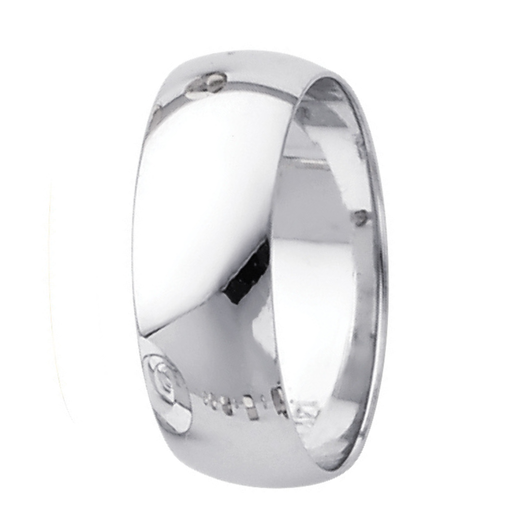 14K Real Yellow Gold 1.5mm-6.0mm Plain Regular Fit Wedding Band