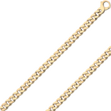 18K Real Handmade Italian 5.50mm - 10.00mm Gold Chain GRST