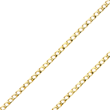 14K Real Solid Yellow Cuban Link fansy Bracelet